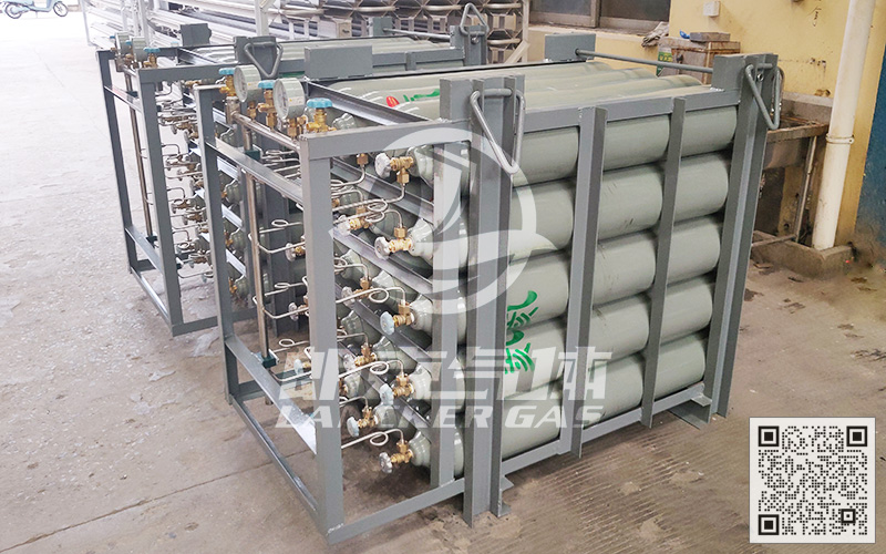 20瓶組氦氣臥式集裝格