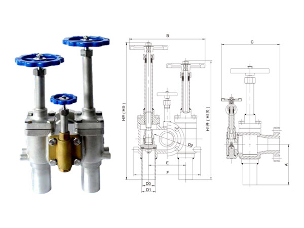 DJC-40低溫組合充灌閥