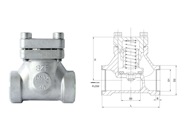 DH系列低溫升降式止回閥