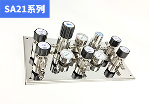 SA21系列半自動(dòng)切換供氣面板(小流量一級(jí)調(diào)壓)