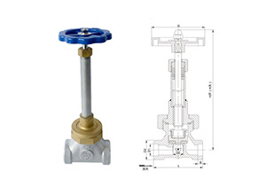 DJF系列(DN10-50)低溫長軸截止閥