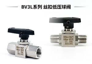 BV3L系列 雙內(nèi)絲/雙外絲四方體低壓球閥